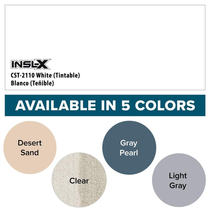 INSL-X TuffCrete Waterborne Acrylic Concrete Stain Paint, White, 1 Gallon - Image 2